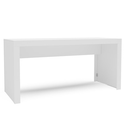 Mesa Escrivaninha Office Branco - Politorno