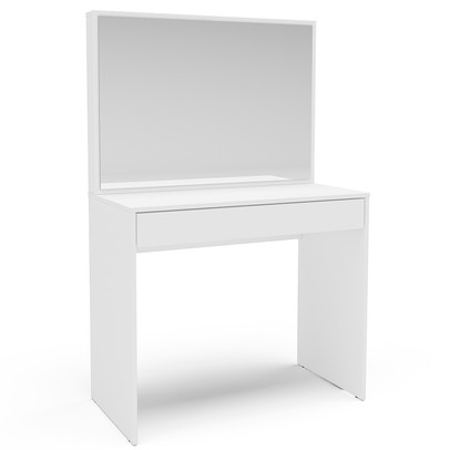 Penteadeira Virgínia 1 Gaveta Branco - Politorno