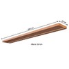 Prateleira Decorativa com Led Freijó Tb185f Jj - Dalla Costa