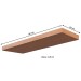 Prateleira Decorativa Freijó Tb222 Jj - Dalla Costa