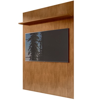 Painel para TV Até 60 Polegadas Siena 1 Prateleira Cedro 008174144 - Casa D