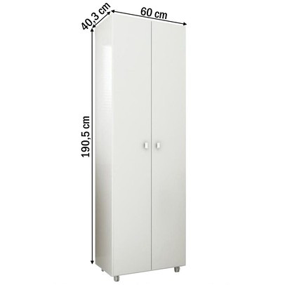 Armário Multiuso 2 Portas Am3101 Branco - Tecno Mobili