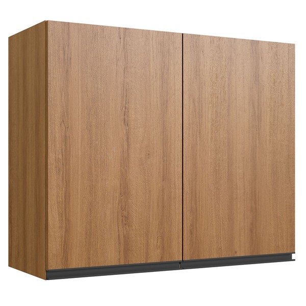 Armário Aéreo Cozinha 80 Cm 2 Portas 1 Prateleira Montana - Quiditá Móveis