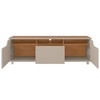 Rack para TV Até 60 Polegadas Jersey 2 Portas 1 Gaveta Cedro/Off White - Casa D