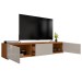 Rack para TV Até 60 Polegadas Eros 1,80 2 Portas 1 Gaveta Off White/Cedro - Casa D