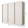 Guarda-Roupa Casal Nápoli 3 Portas 6 Gavetas Branco - Minastex