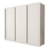 Guarda-Roupa Casal Nápoli 3 Portas 6 Gavetas Branco - Minastex