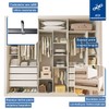 Guarda-Roupa Casal Nápoli 3 Portas 6 Gavetas Branco - Minastex
