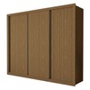 Guarda-Roupa Casal Nápoli 3 Portas 6 Gavetas Freijó - Minastex
