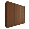 Guarda-Roupa Casal Cronos 3 Portas de Correr 4 Gavetas Freijó - Minastex