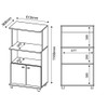 Armário de Cozinha Bl3301 Branco 2 Portas - Tecno Mobili