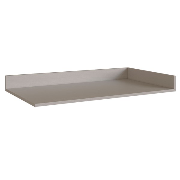 Tampo para Balcão 91 Cm de Canto Fumê - Quiditá Móveis