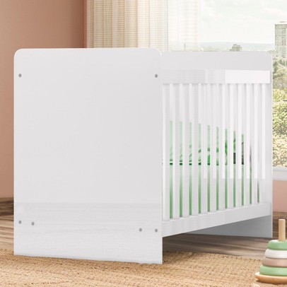 Berço Mini Cama Labirinto Branco - Henn