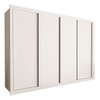 Guarda-Roupa Casal Milano 4 Portas 4 Gavetas Branco - Minastex