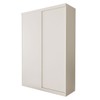 Guarda-Roupa Solteiro Kiara 2 Porta de Correr Branco - Minastex