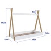 Cama Infantil Cabana Itapuã/Branco - Completa Móveis
