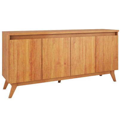 Balcão Buffet Stylo 4 Portas Mel - Viero Móveis