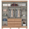 Guarda-Roupa Casal 6 Portas 6 Gavetas Jequitibá B355 - Briz