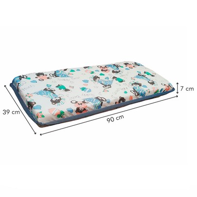 Colchão Infantil Baby Sleep com Espuma D18 91x39 Estampado - Tigus
