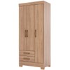 Guarda-Roupa Solteiro 3 Portas 2 Gavetas Jequitibá Brilho Be16 - Briz