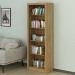 Estante para Livros 4 Prateleiras Amendoa  Me4104  - Tecno Mobili