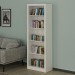 Estante para Livros 4 Prateleiras Branco Me4104  - Tecno Mobili