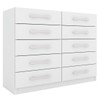 Cômoda Vitoria 10 Gavetas Branco - Panorama Móveis