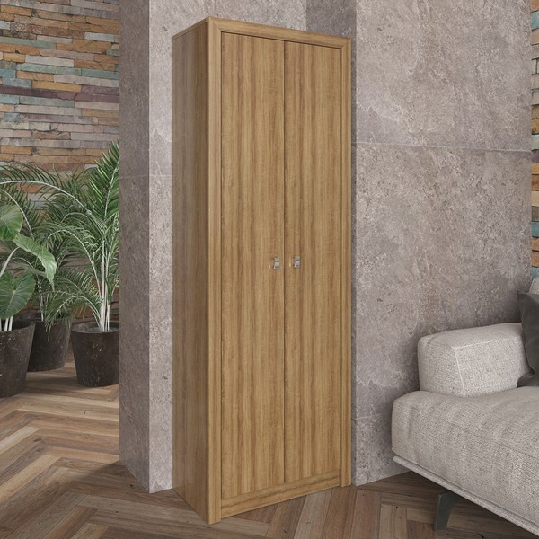 Armário para Escritório 2 Portas Amendoa Me4105 - Tecno Mobili