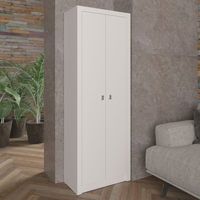 Armário para Escritório 2 Portas Branco Me4105 - Tecno Mobili