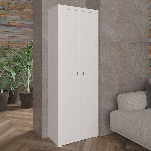 Armário para Escritório 2 Portas Branco Me4105 - Tecno Mobili