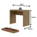 Mesa Escrivaninha 1 Gaveta Amendoa Me4107 - Tecno Mobili