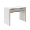 Mesa Escrivaninha 1 Gaveta Branco Me4107 - Tecno Mobili