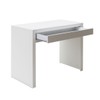 Mesa Escrivaninha 1 Gaveta Branco Me4107 - Tecno Mobili