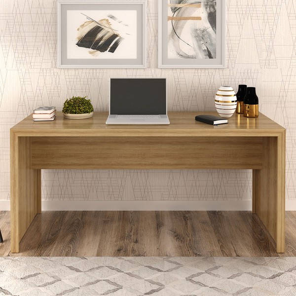 Mesa para Escritório Amendoa Me4109 - Tecno Mobili