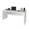 Mesa para Escritório Branco Me4109 - Tecno Mobili