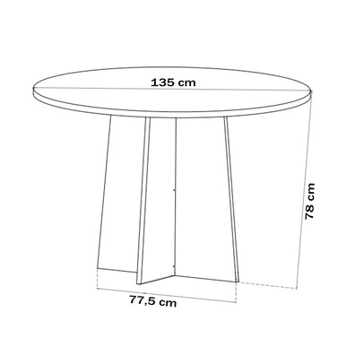 Mesa de Jantar 6 Lugares Virginia com Vidro Mel/Veludo Cinza/Grafite - Panorama Móveis