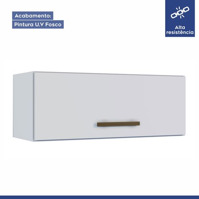 Cozinha Completa Atenas 14 Portas 3 Gavetas Branco - Kaiki Móveis