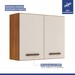 Cozinha Completa Atenas 12 Portas 3 Gavetas Nature/Off White - Kaiki Móveis