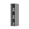 Armário Aéreo Cozinha 20 Cm Americana 100% Mdf Cinza - Henn
