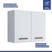 Cozinha Compacta Atenas 9 Portas 3 Gavetas Branco - Kaiki Móveis