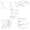 Quarto Infantil Completo Montessoriano 2 Gavetas Branco - Olivar Móveis