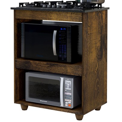 Armário de Cozinha para Cooktop Turim Ypê - Kaiki Móveis