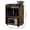 Armário de Cozinha para Cooktop Turim Ypê - Kaiki Móveis