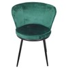Cadeira de Jantar Nanda Verde Escuro - Or Design