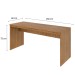 Mesa para Escritório W15 160 Lâmina Mel - Compace