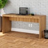 Mesa para Escritório W15 160 Lâmina Mel - Compace