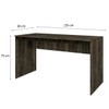 Mesa Escrivaninha W15 136 Carvalho Dark - Compace