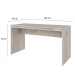 Mesa Escrivaninha W15 136 Snow - Compace