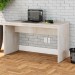 Mesa Escrivaninha W15 136 Snow - Compace