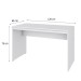 Mesa Escrivaninha W15 120 Branco Chess - Compace